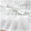 Niña vestido blanco verano 2022 bebé falda niño niño algodón lino verano mujer bebé vestido princesa Application Scenario